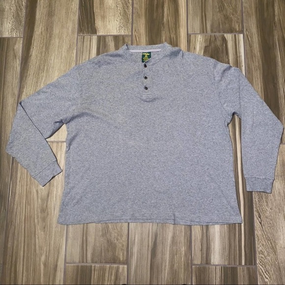 Cabela's Other - Cabela’s Henley Grey long sleeved XL shirt
